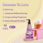 Plum Bodylovin' Vanilla Vibes Body Wash | SLS-Free Creamy Body Wash for Women - 240ml - Image 2