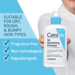 CeraVe SA Smoothing Cleanser For Dry, Rough, Bumpy and Acne-Prone Skin - 236ml - Image 2