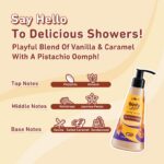 Plum BodyLovin' Vanilla Caramello Body Wash | SLS-Free Creamy Shower Gel For Women - 240ml - Image 2