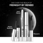 RENEE Midnight Kohl Kajal Pencil | Waterproof, Smudgeproof With Sharpener | 24 Hours Long Stay - Image 6