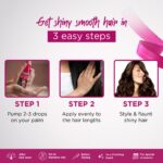 Livon Hair Serum, For Dry & Frizzy Hair | Provides shine , smoothness & damage protection - 100ml - Image 4