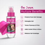 Livon Hair Serum, For Dry & Frizzy Hair | Provides shine , smoothness & damage protection - 100ml - Image 6