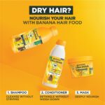 Garnier Ultra Doux Hair Food Nourishing Banana 3-in-1 (390 ml) - Image 5