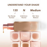 Kay Beauty Soft Matte Full Coverage Foundation - 135N Medium - Image 3