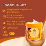 Plum BodyLovin' Vanilla Caramello Body Butter | Shea Butter & Brazil Nut Oil for Deep Moisturization - 180g - Image 7