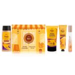 Plum BodyLovin' Vanilla Caramello Bath & Body Gift Set | Body Wash | Body Lotion | Hand Cream| Perfume