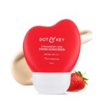 Dot & Key Strawberry Dew Tinted Sunscreen SPF 50+ PA++++, 50ml, 01-Porcelain - Image 2