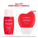 Dot & Key Strawberry Dew Tinted Sunscreen SPF 50+ PA++++, 50ml, 01-Porcelain - Image 3