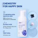 1% Encapsulated Salicylic Acid Foaming Face Wash For Acne-Prone Skin - 110ml - Image 2