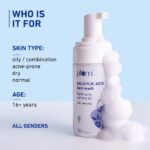1% Encapsulated Salicylic Acid Foaming Face Wash For Acne-Prone Skin - 110ml - Image 5