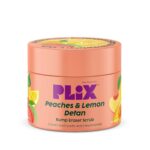 PLIX - THE PLANT FIX Peaches & Lemon Detan Bump Eraser Scrub - 200gm
