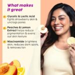 PLIX - THE PLANT FIX Peaches & Lemon Detan Bump Eraser Scrub - 200gm - Image 3