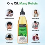 Soulflower Rosemary Mint Light Hair Oil | Hair Growth, Hair Fall Control, Dandruff & Split Ends | With Amla, Argan, Castor | Cooling Scalp Oil for Men & Women | 100% Natural & Organic | 225ml - Image 2