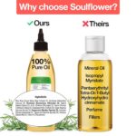 Soulflower Rosemary Mint Light Hair Oil | Hair Growth, Hair Fall Control, Dandruff & Split Ends | With Amla, Argan, Castor | Cooling Scalp Oil for Men & Women | 100% Natural & Organic | 225ml - Image 4